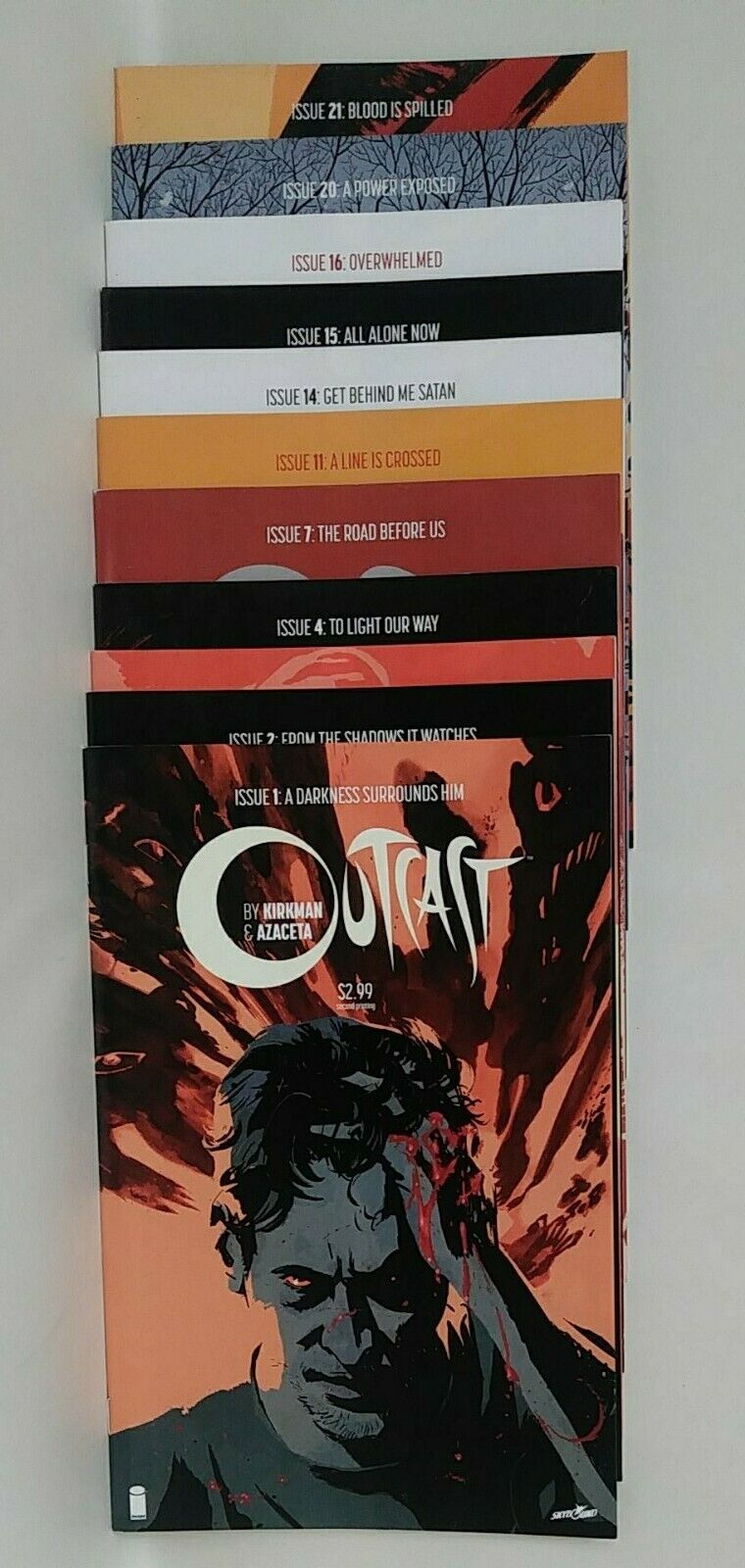 Outcast (2014) Image 11 Comic Lot #1 2 3 4 7 11 14 15 16 20 21 Kirkman Skybound