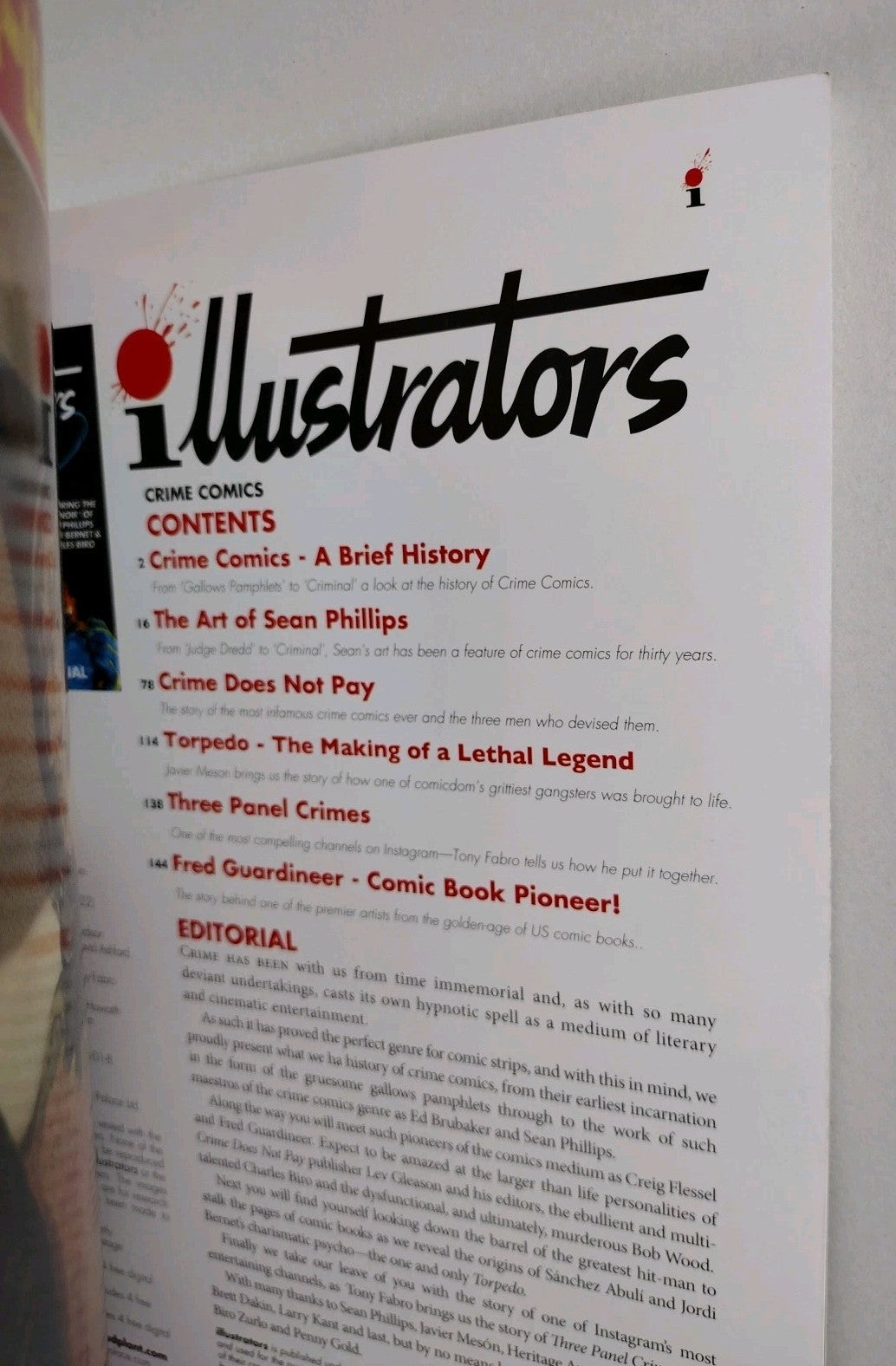 Illustrators Special #9 (2020) Crime Comics SC Book Palace New Sean Phillips