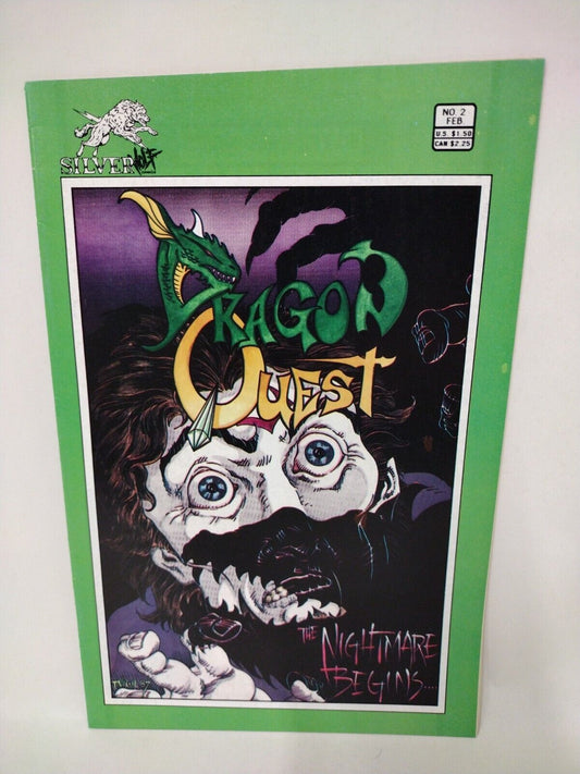 Dragon Quest (1987) # 2 Silverwolf Comic Tim Vigil Last Issue