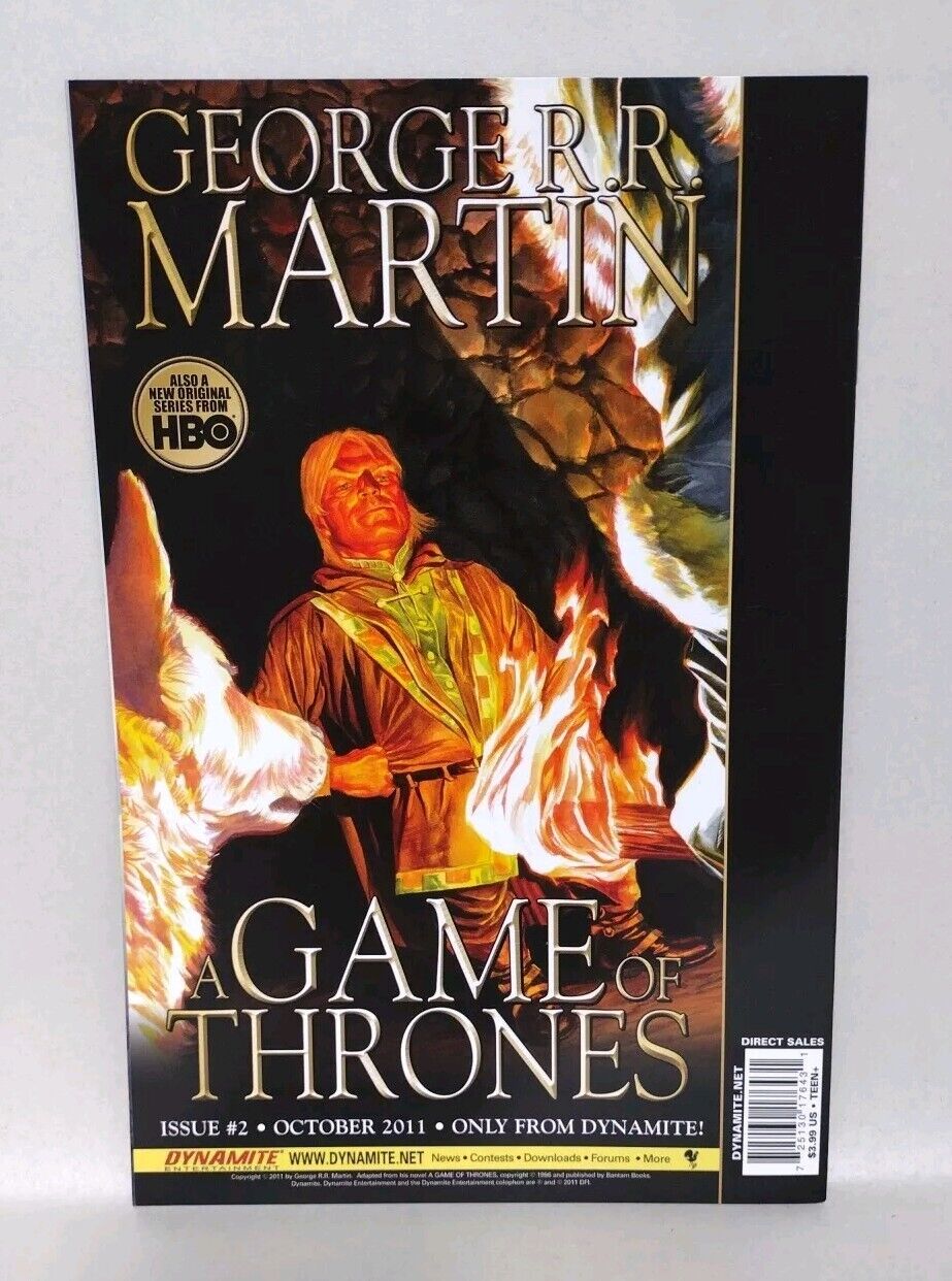 Game of Thrones #1 (2011) Dynamite Comic HBO Mike S. Miller Variant Very Fine 