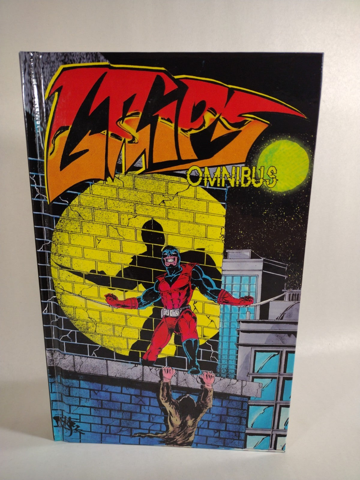 Grips (1986-1990) Custom Bound Silverwolf Comic Omnibus HC ARG DCastr Cover Art