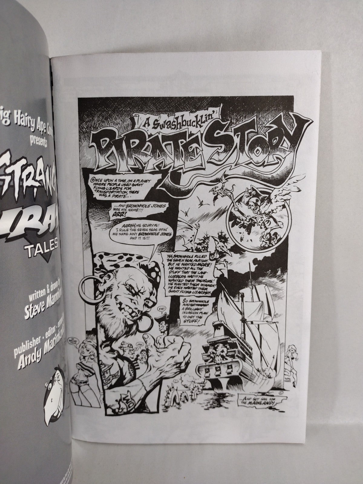 Strange Pirate Tales #1 (2000) Big Hairy Ape Comic Steve Mannion NM