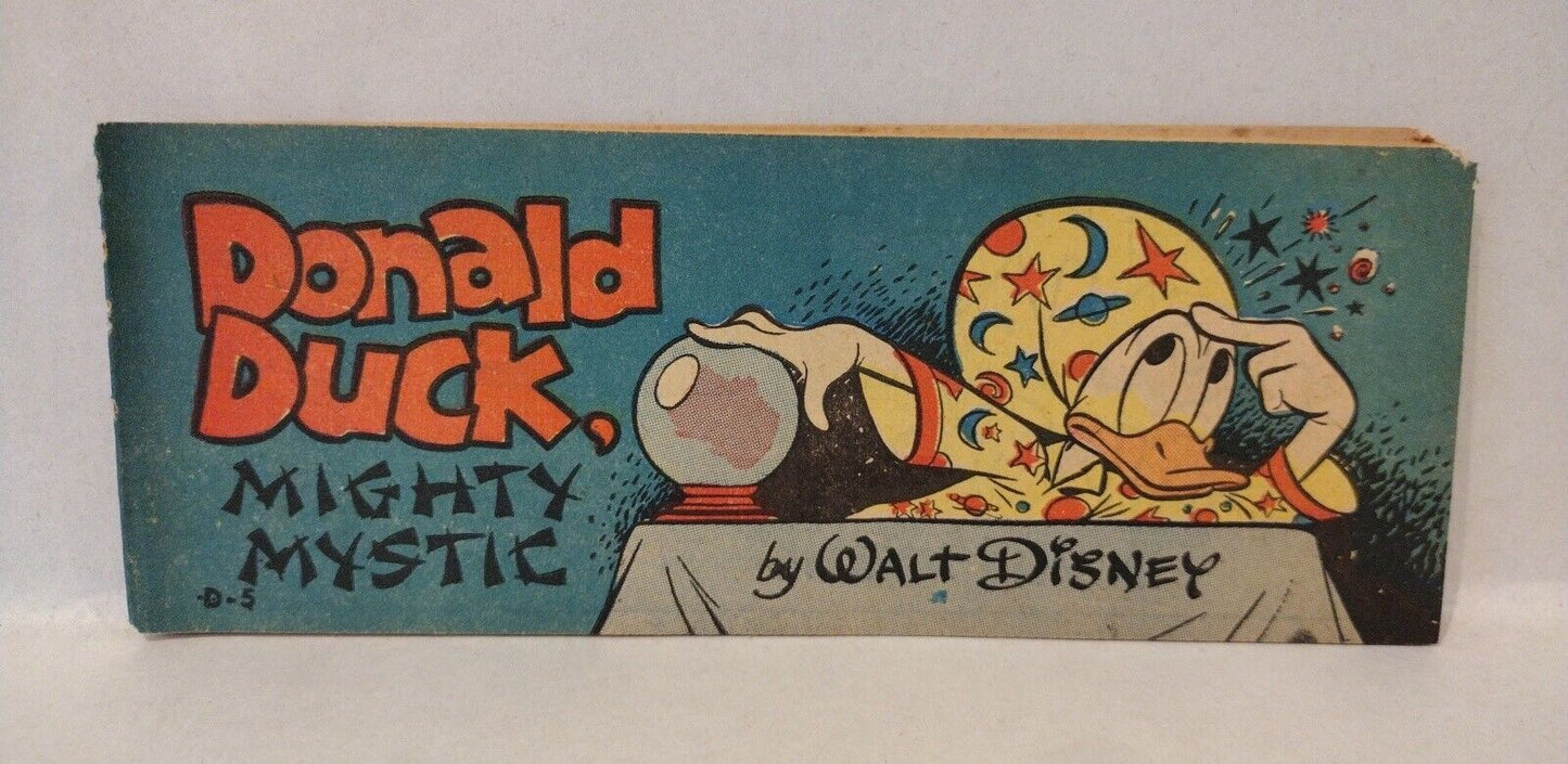 Donald Duck Mighty Mystic #D-5 (1951) Disney General Mills Mini Comic