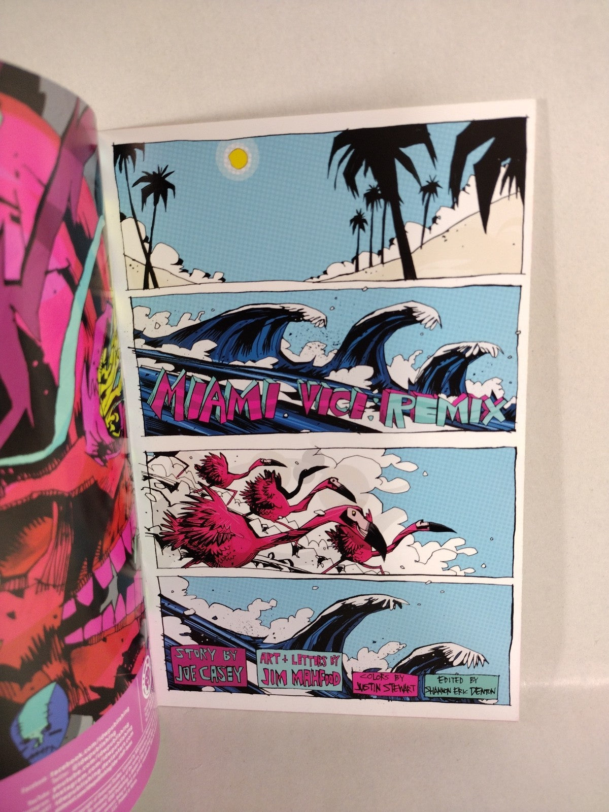 MIAMI VICE REMIX #1 (2015) IDW Preview Ashcan Comic Joe Casey Jim Mahfood NM