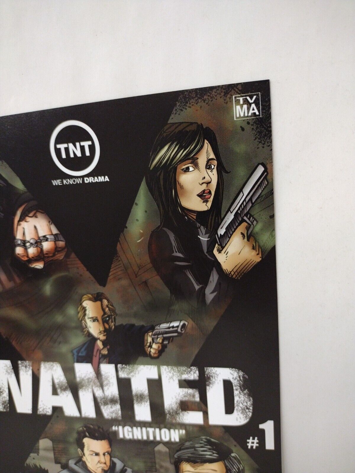 Wanted #1 (2005) TNT TV Show Promotional Comic Rare