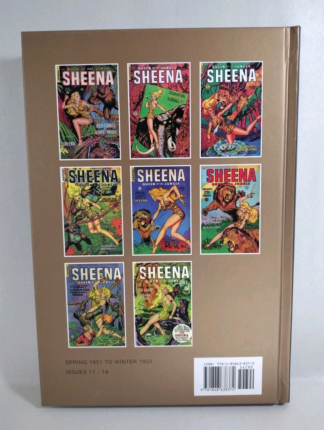 SHEENA JUNGLE QUEEN Vol 3 (2014) PSArtbooks HC Golden Age Comic Rep 11-18 New HC