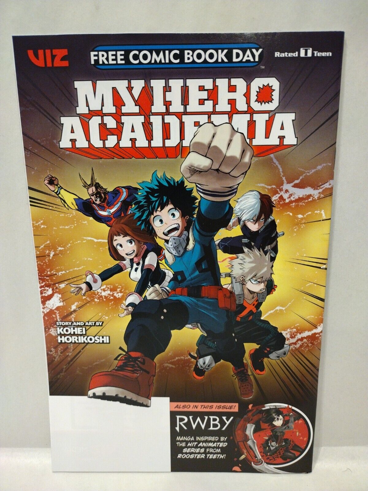 MY HERO ACADEMIA (2018) FCBD Viz Media Comic Horikoshi Horikoshi VF-NM