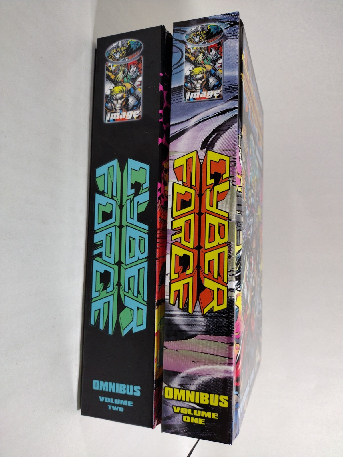 Cyberforce Omnibus (1992-97) Complete Custom Bound Image Comic HC 2 Book Set ARG
