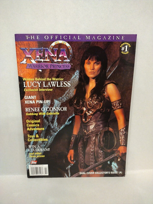 Xena Warrior Princess (1997) #1 Topps Magazine Unread W Poster Lucy Lawless