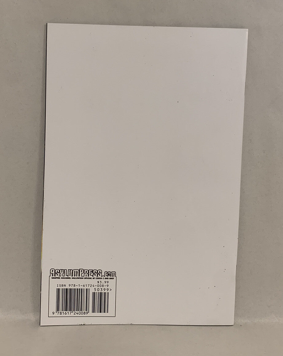 VAMPIRE MACABRE 1 (2021) Asylum Sketch Variant Cover Comic W Original Art DCastr