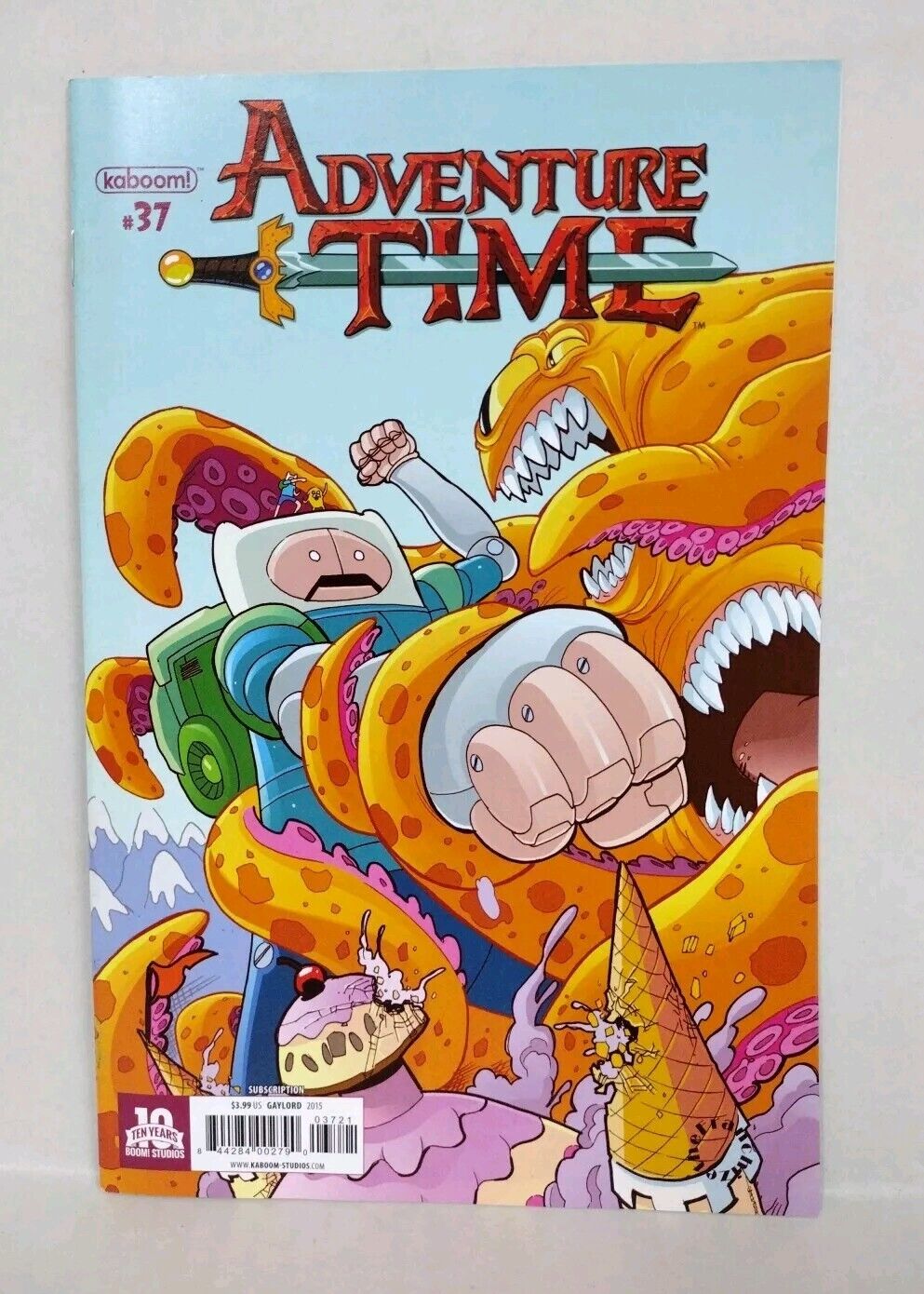 Adventure Time #37 (2015) Boom Studios Comic Jerry Gaylord Variant Cover NM