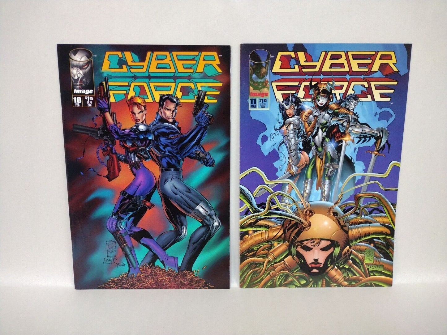 Cyberforce (1993) Image Comic Lot Set Vol 2 #0 1-13 + Killer Instinct Pt 1-4 Set