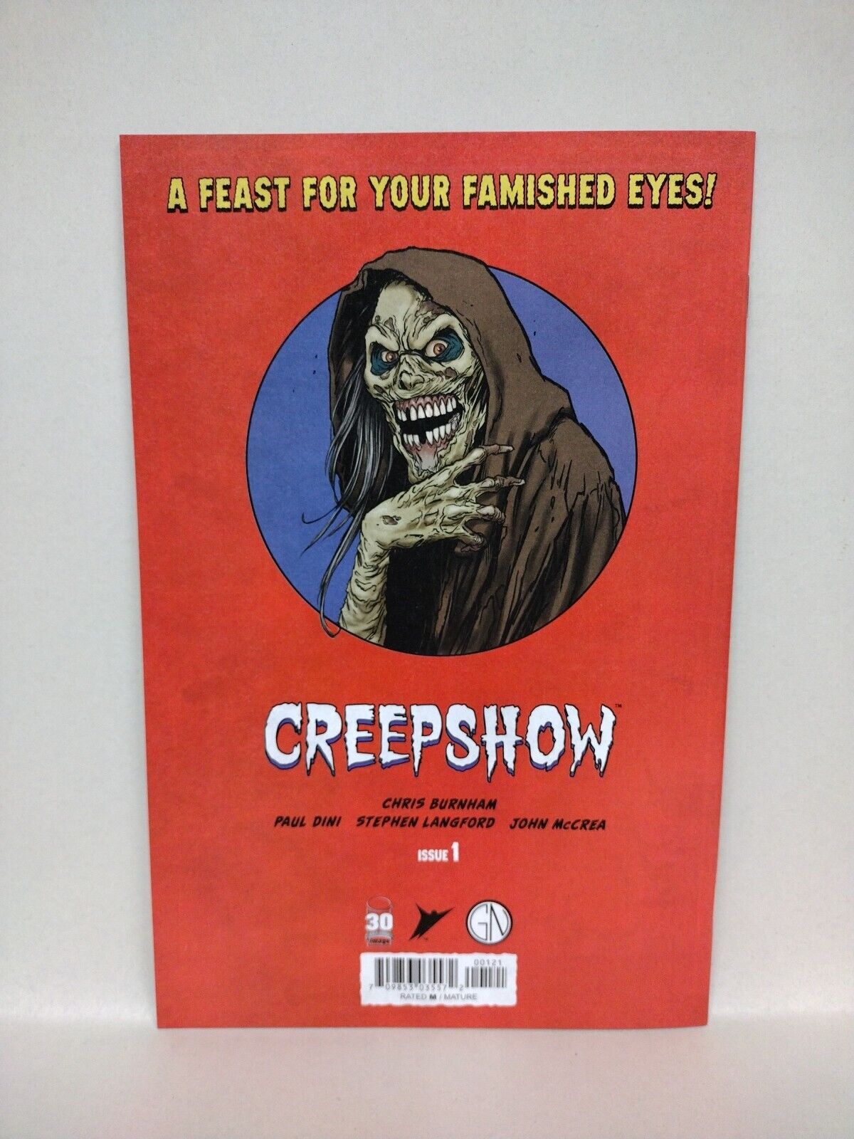 Creepshow 1 (2022) Image Comic Lot Cover A B 1:10 Ratio Variant Chris Burnham NM