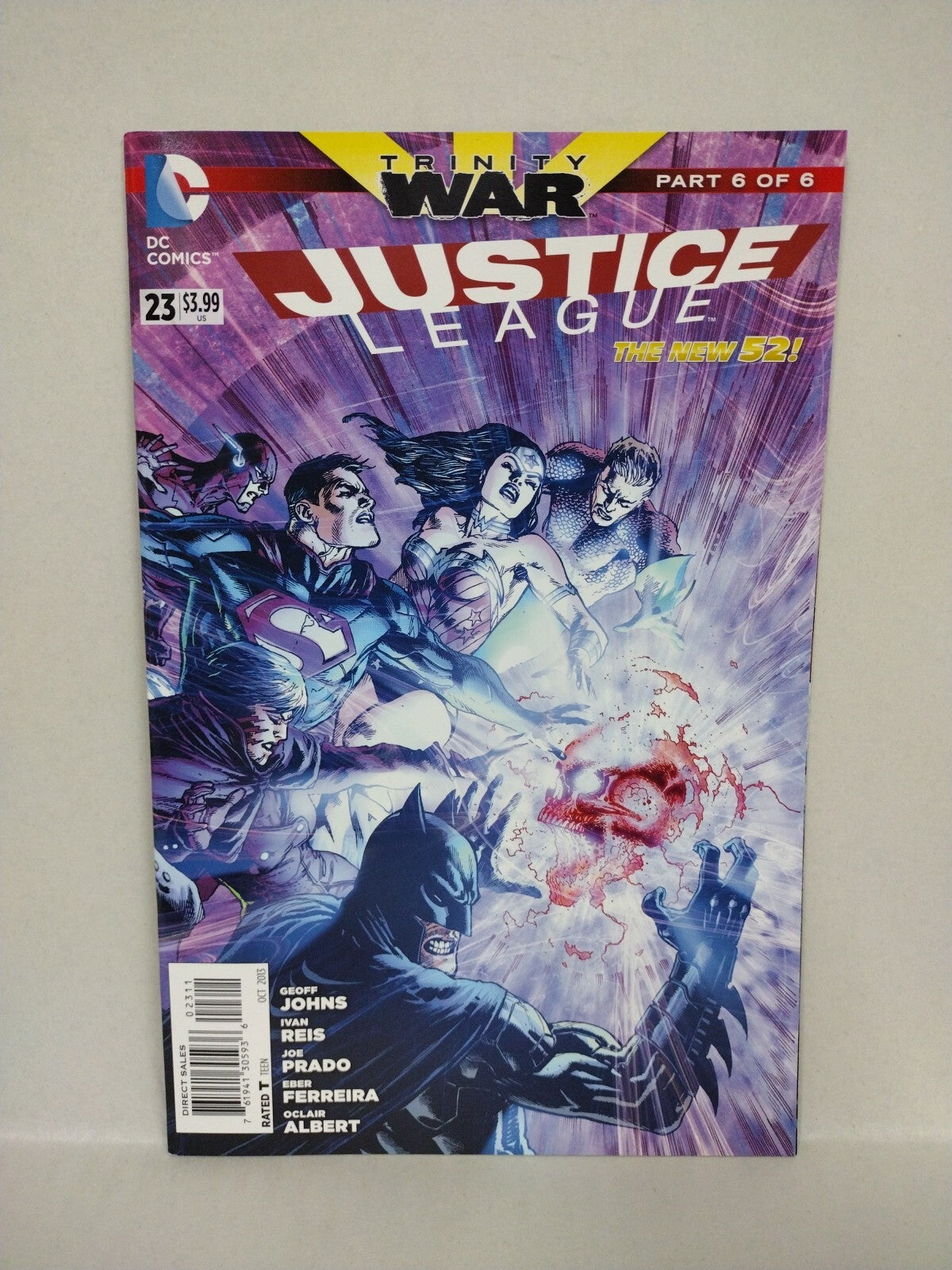 Justice League (2013) DC Comic Lot Set 18 19 20 21 22 23 Ivan Reis Gary Frank
