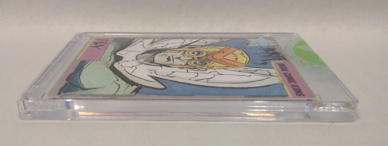 Indie Comic Icons Sketch Card w Original Fly Art DCastr (2023) ARG Sealed