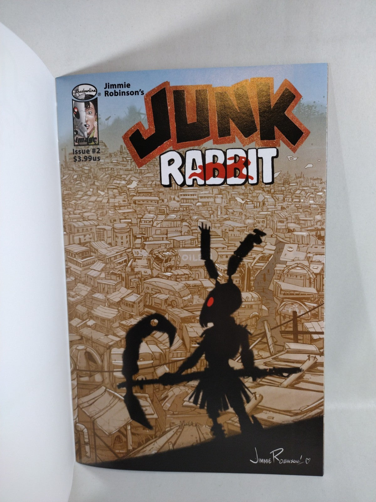 Junk Rabbit #2 (2023) Image Comic Blank Sketch Variant Cover NM