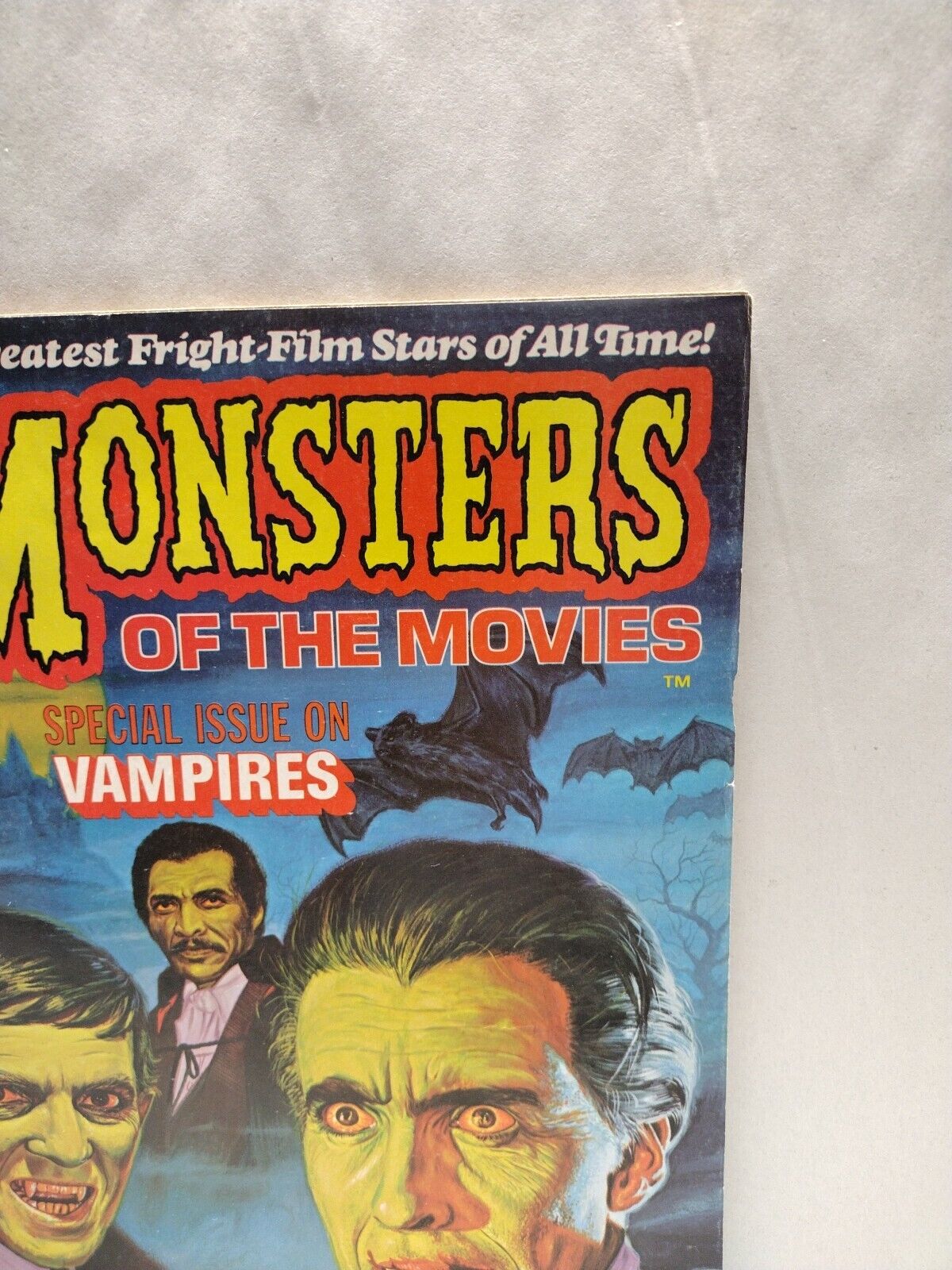 Monsters Of The Movies #3 (1974) Curtis Magazine All Vampire Issue Hammer Films