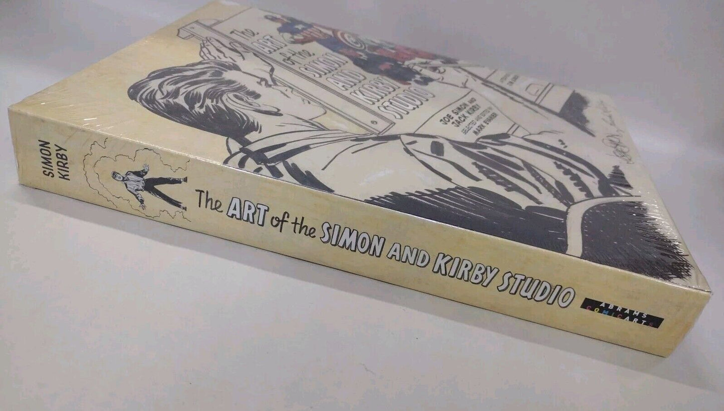 The Art Of The Joe Simon & Jack Kirby Studio Abrams Arts Hardcover New Sealed