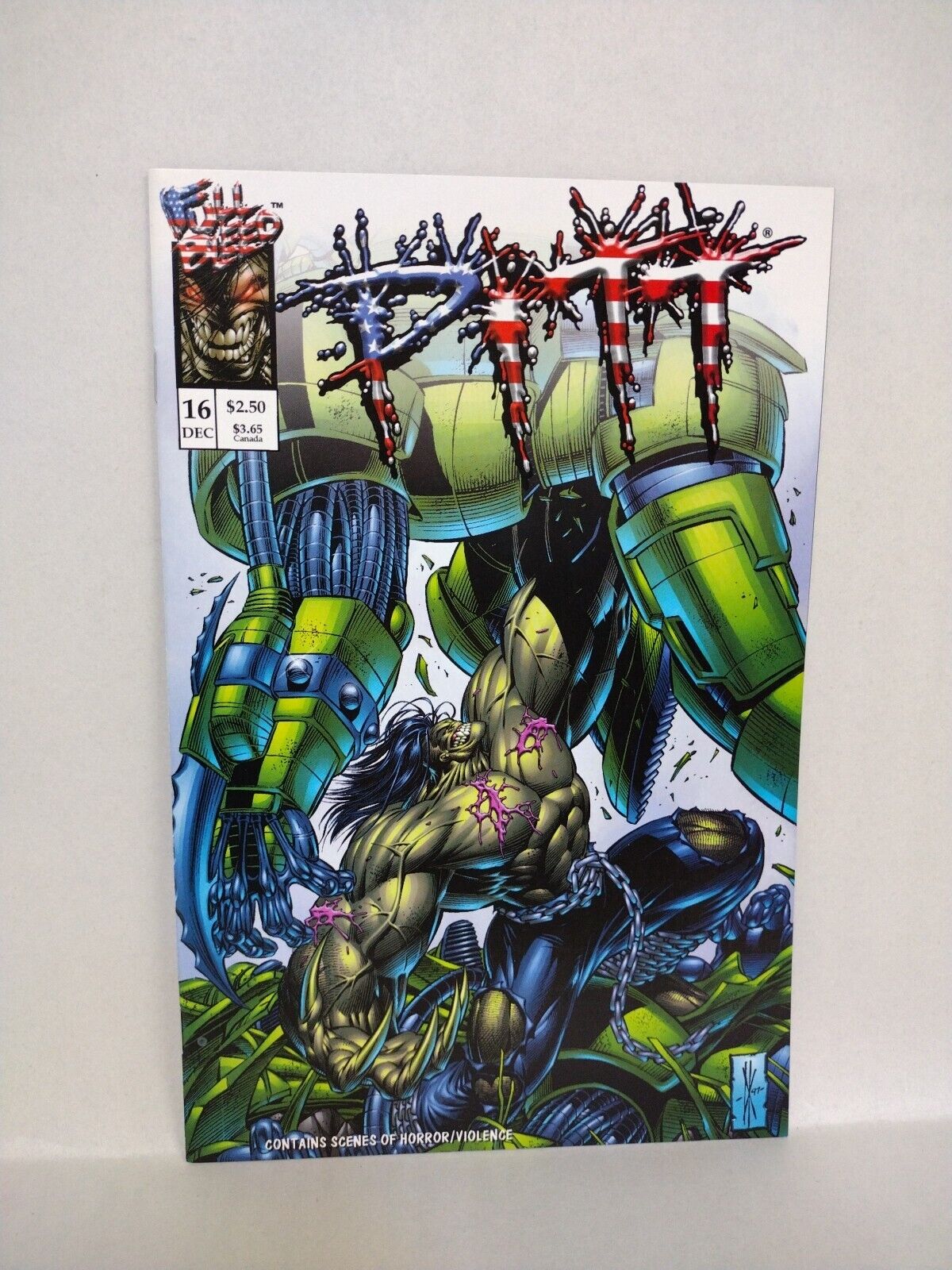 Pitt (1997) Full Bleed Studios Dale Keown Comic Lot Set #16 17 NM