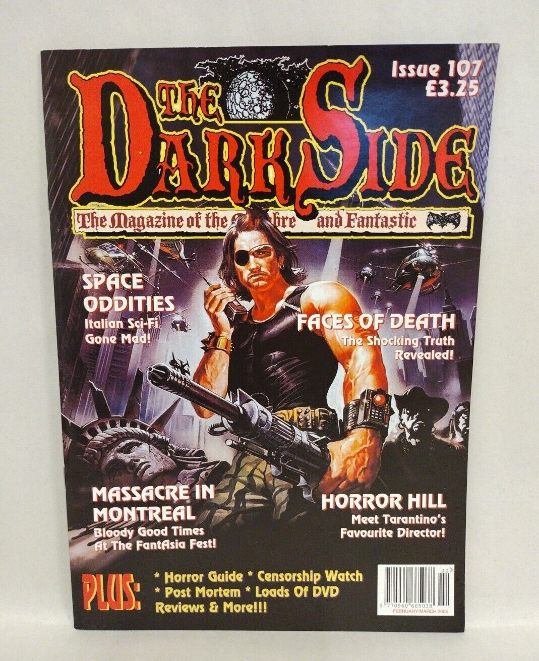 The Dark Side Magazine #107 (2004) Jack Hill Faces Of Death Escape From New York