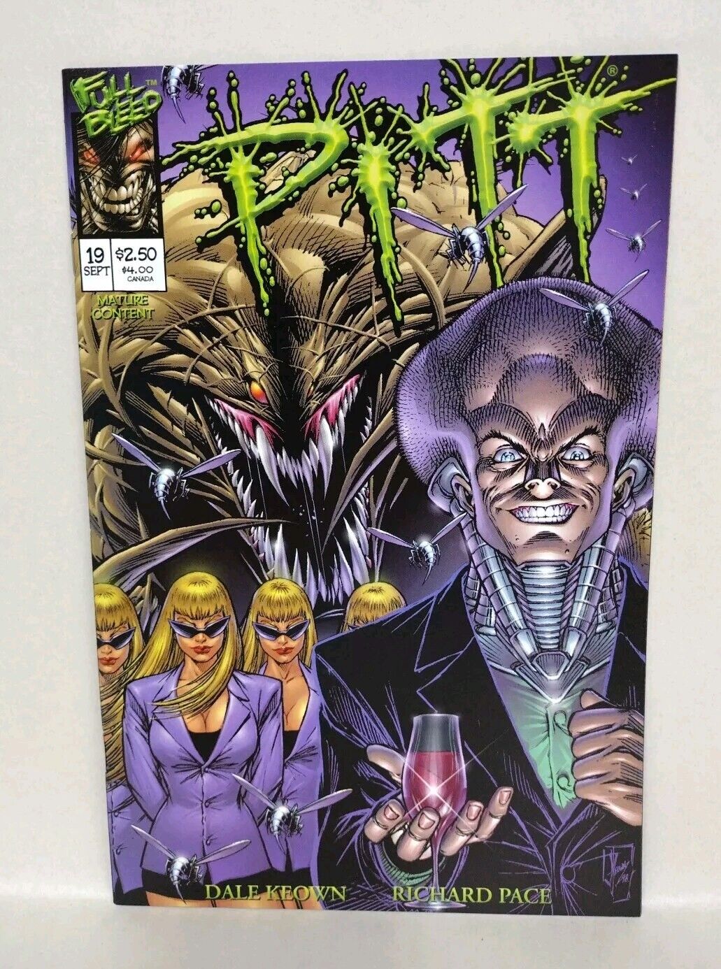 Pitt #19 (1998) Image Comics Full Bleed Studios Dale Keown Low Print VF