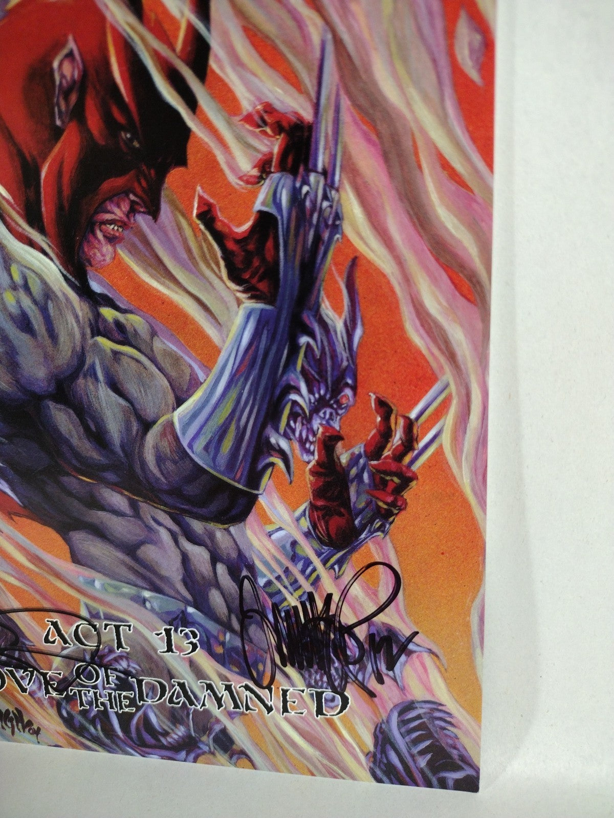 FAUST LOVE OF THE DAMNED Act 13 (2005) Rebel Comic 2nd Print 2x Signed Vigil NM