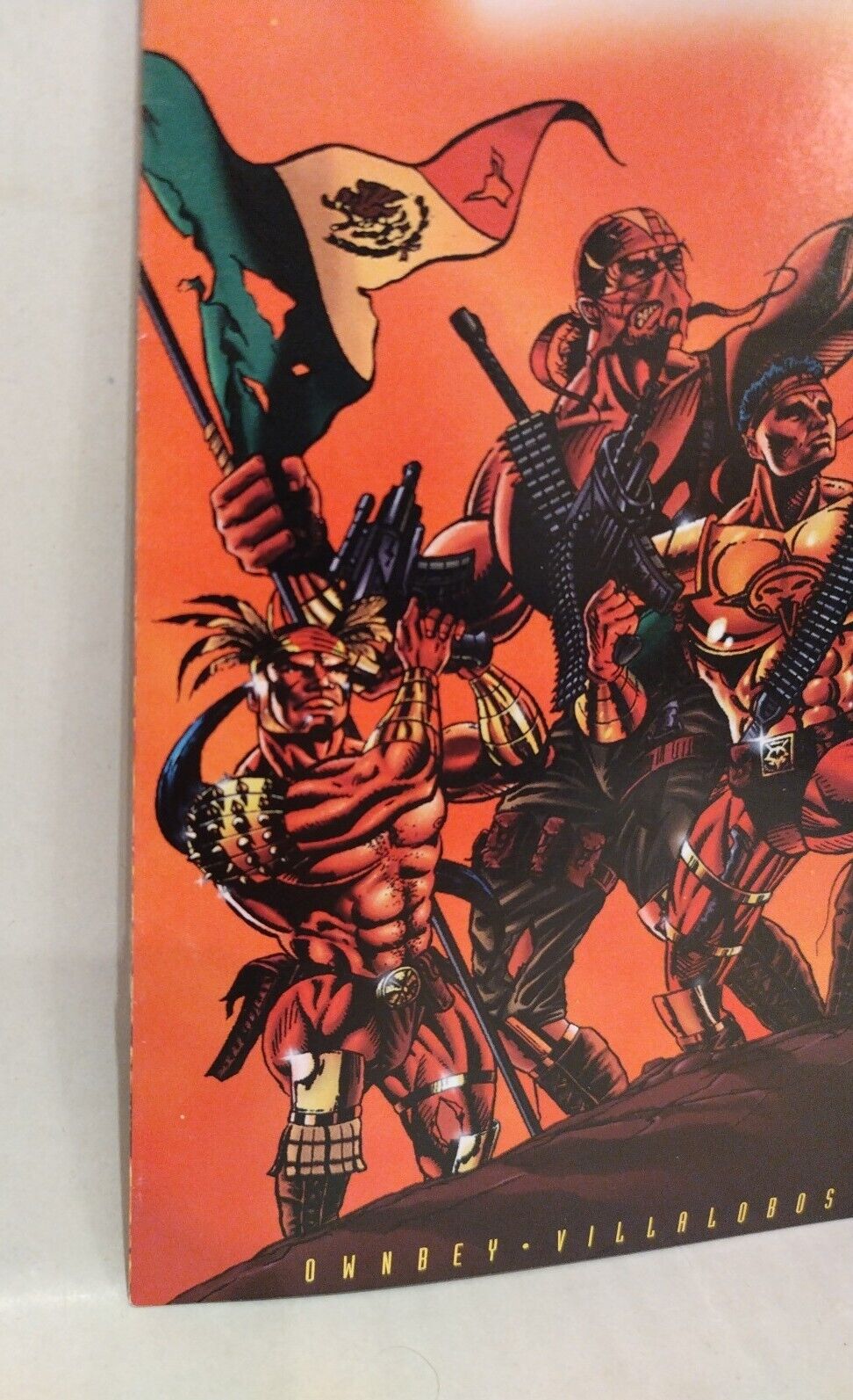 Aztec Commandos #1 (1995) Vision Ent Luis Reyes Comic Rare Chicano Superheros