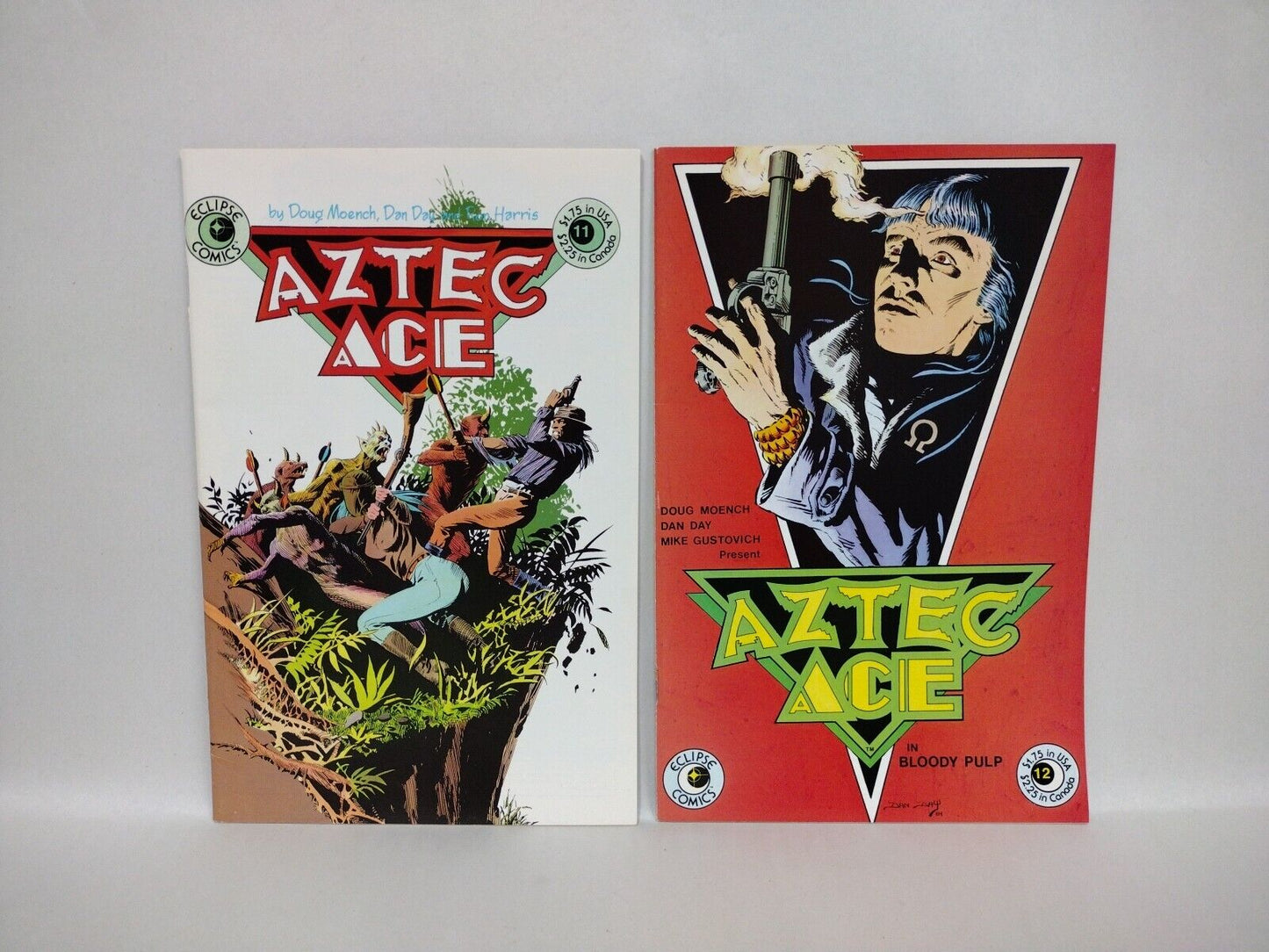 Aztec Ace (1984) Complete Eclipse Comic Lot Set #1-15 Doug Moench Nestor Redondo