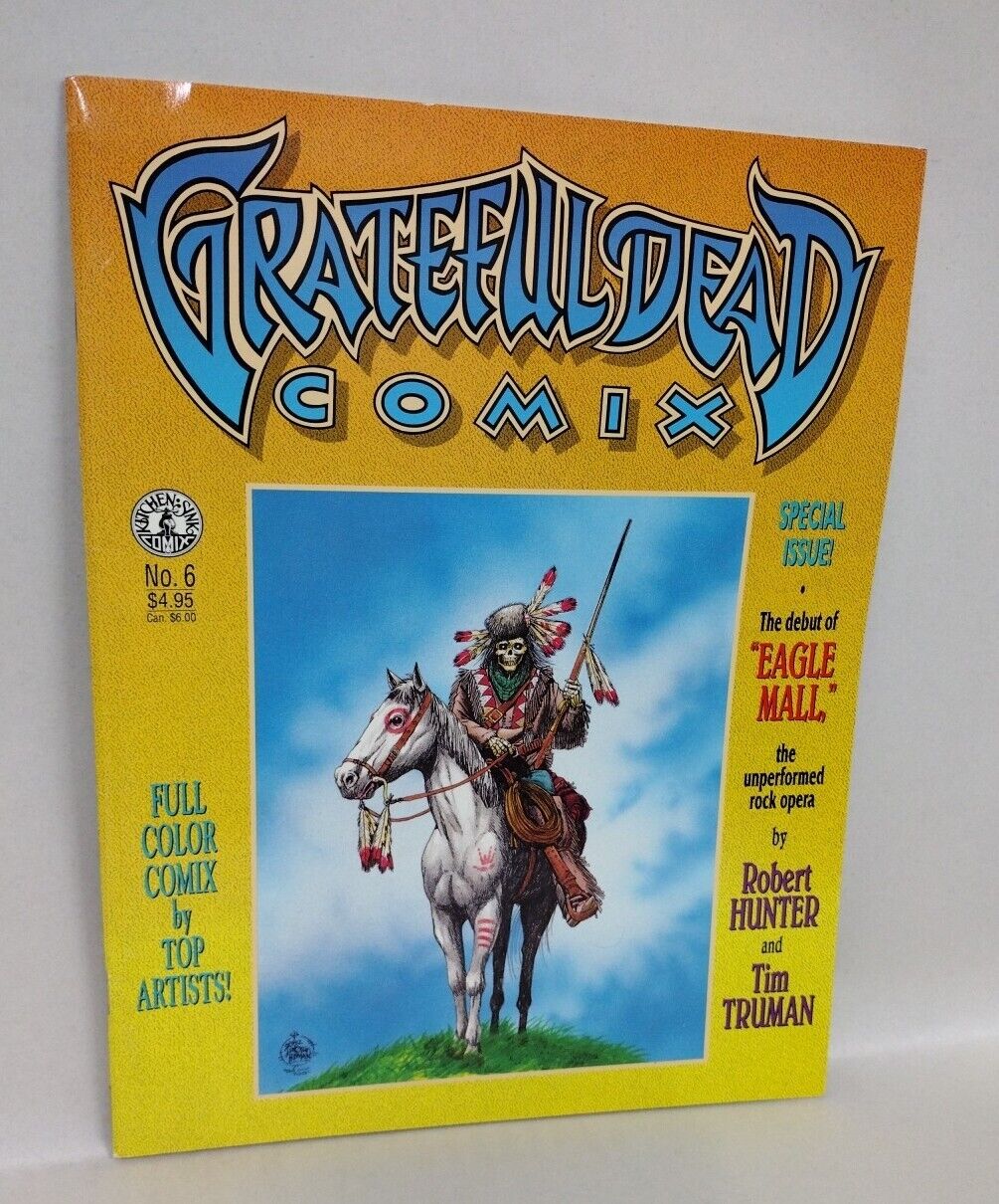 Grateful Dead Comix (1992) Kitchen Sink Comic Lot Set #5 6