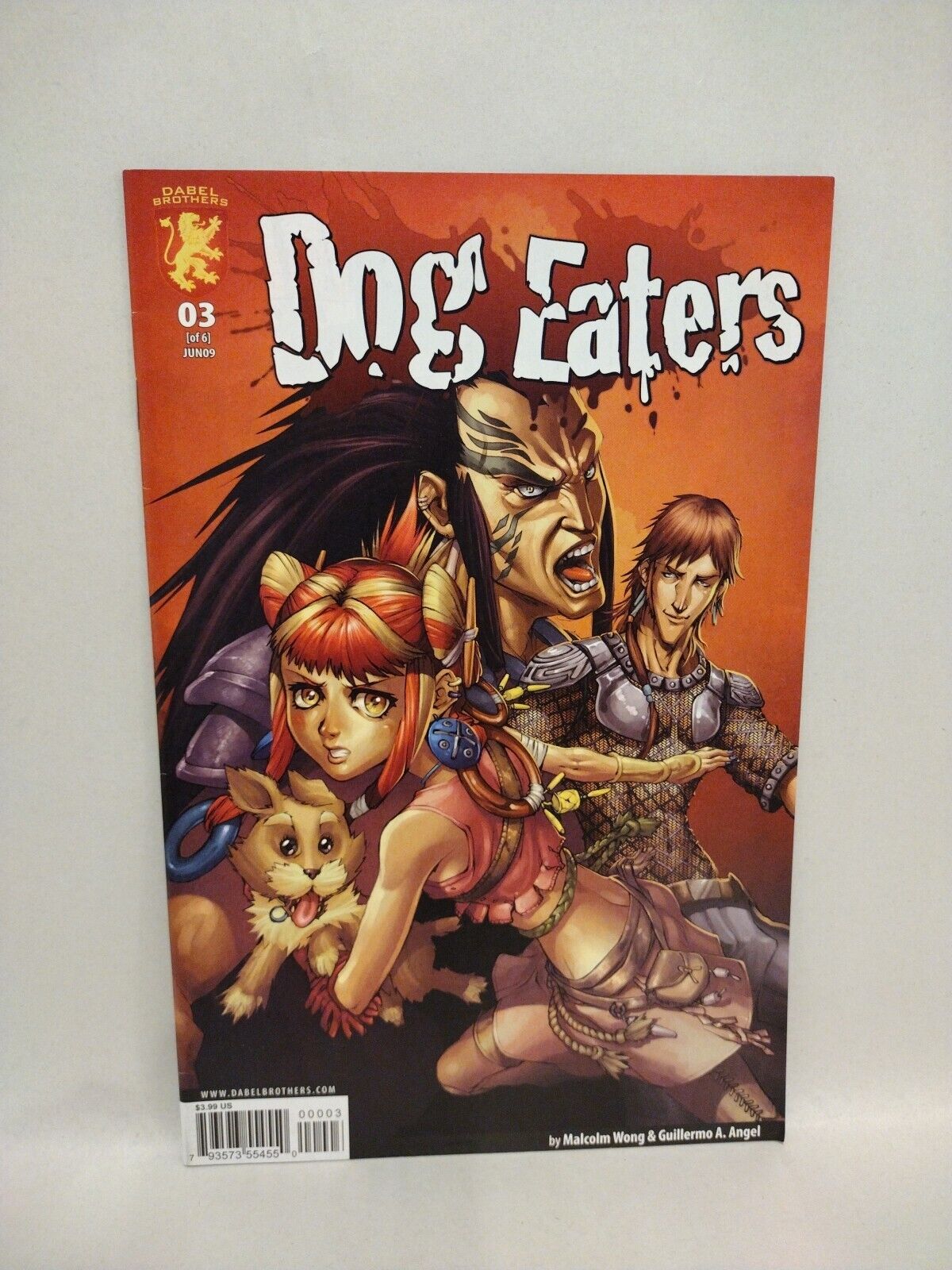 Dog Eaters (2008) Dabel Brothers Comic Lot Set #1 2 3 0 Preview Ed Malcom Wong