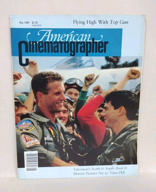 American Cinematographer May 1986 Top Gun Cover Tom Cruise Chopping Mall