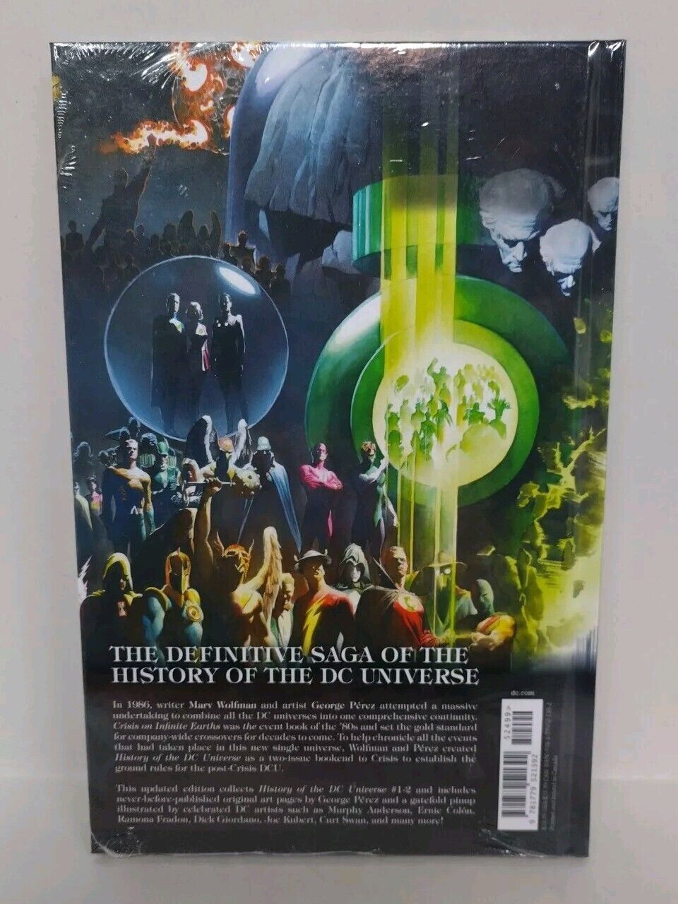 History Of Dc Universe DC Comics Marv Wolfman Hardcover New Sealed