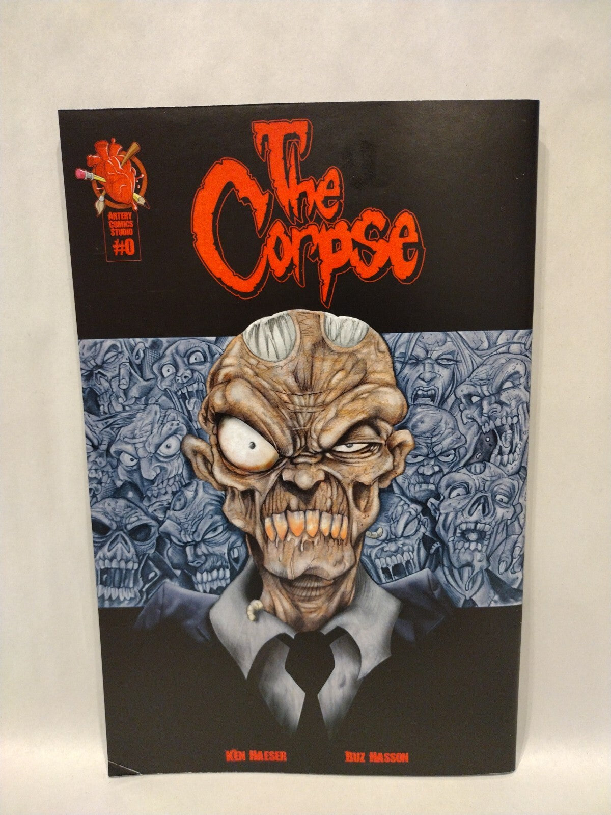 The Corpse #0 (2006) Artery Comics Original Buz Hasson Sketch Variant 1st App