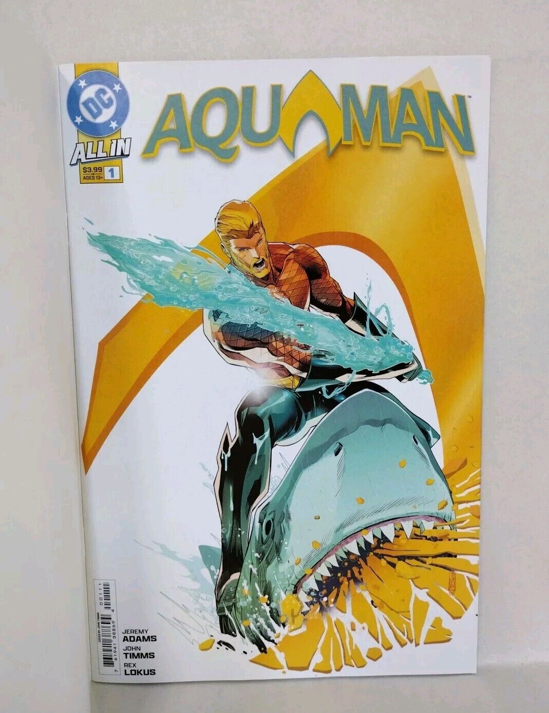 Aquaman 1 (2025) DC Comic Sketch Variant Cover W Original Dave Castr Art