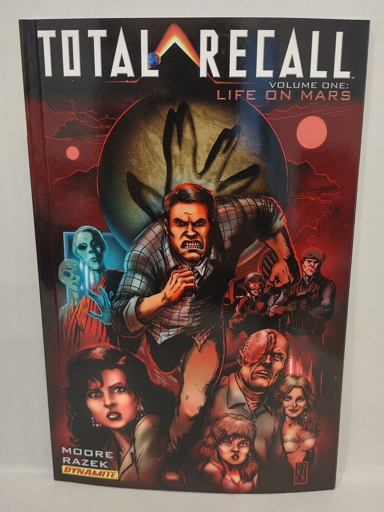 Total Recall (2012) Life On Mars TPB ARG Signed and Numbered Edition.