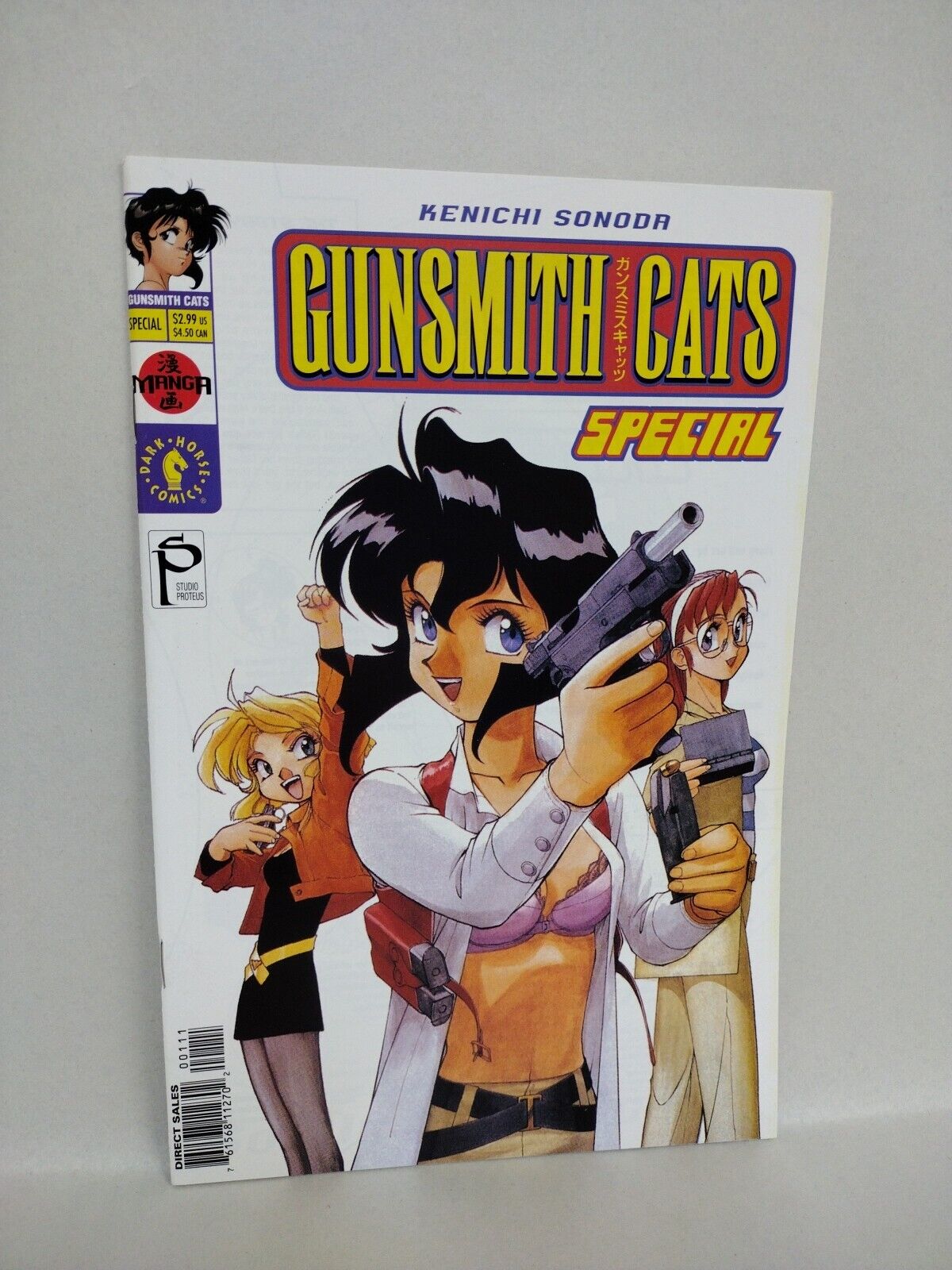 Gunsmith Cats Mr V (2001) Dark Horse Proteus Manga Comic Lot #10 11 Special NM