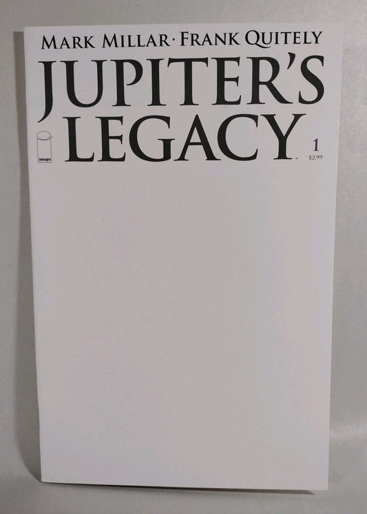 Jupiter's Legacy #1 (2013) Image Comic Blank Sketch Variant Cover New NM
