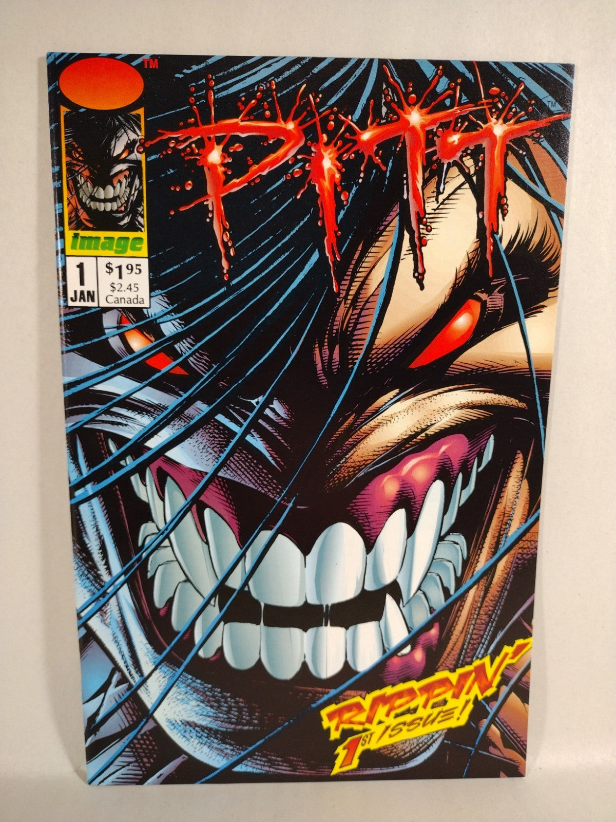 Pitt 1993 Image Comic Dale Keown Newsstand Variant Set #1 2 3 4 5 Maxx #8 Inside