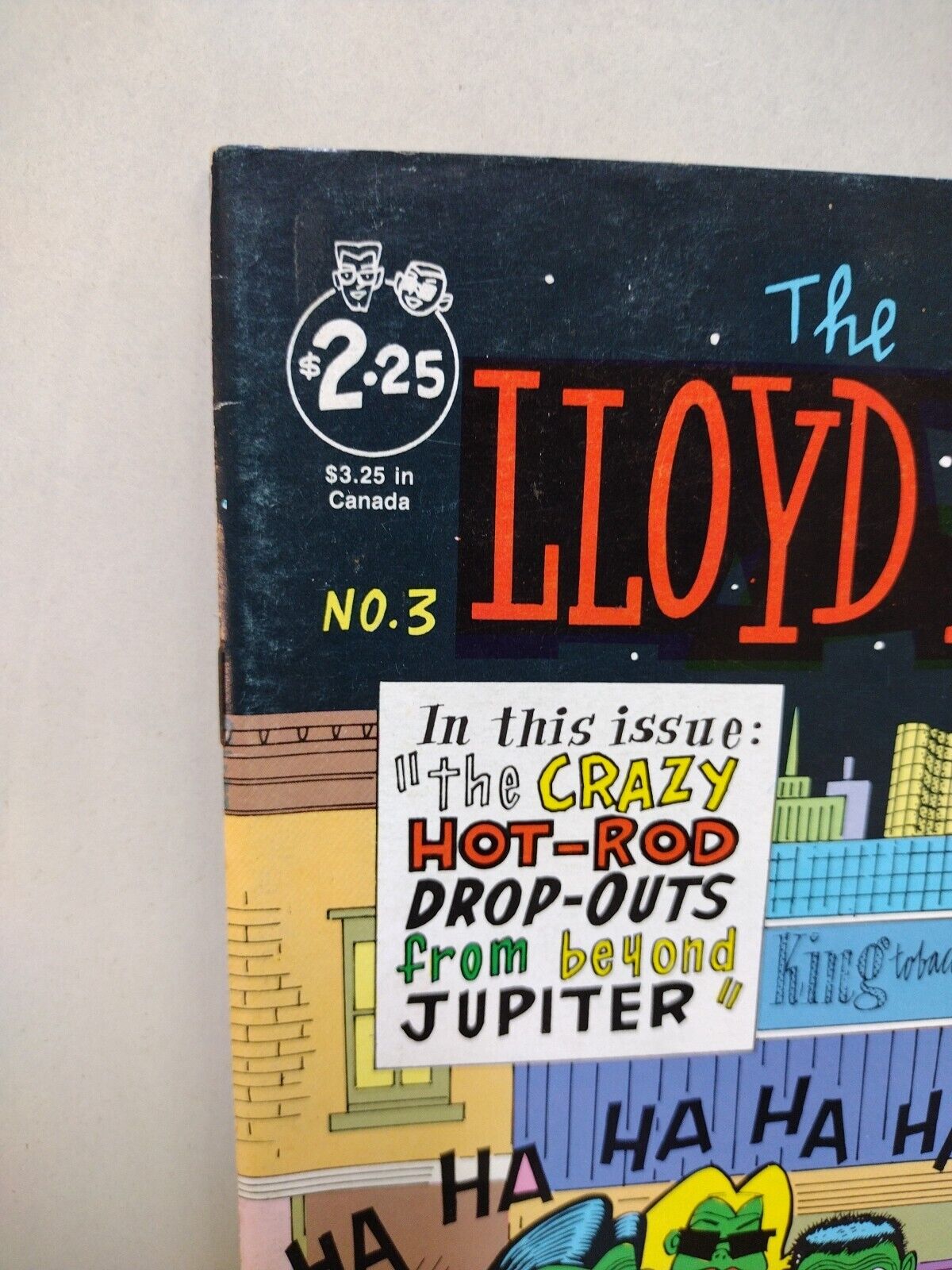 Lloyd Llewellyn (1986) #3 Daniel Clowes Fantagraphics Comic Magazine 1st Print 