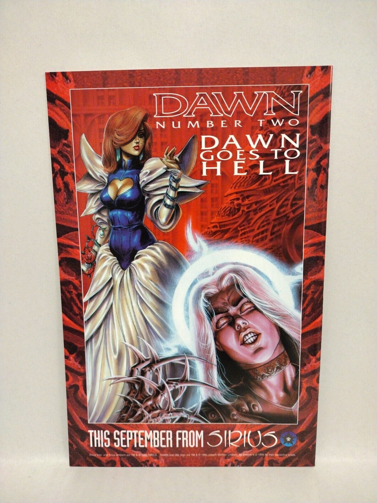 Dawn Lucifer's Halo (1995) Complete Sirius Comic Set #1 2 3 4 5 6 J M Linsner 