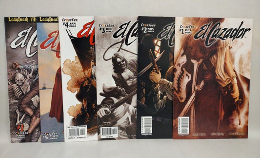 El Cazador (2003) Complete Crossgen Comic Series #1 2 3 4 5 6 Steve Epting Dixon