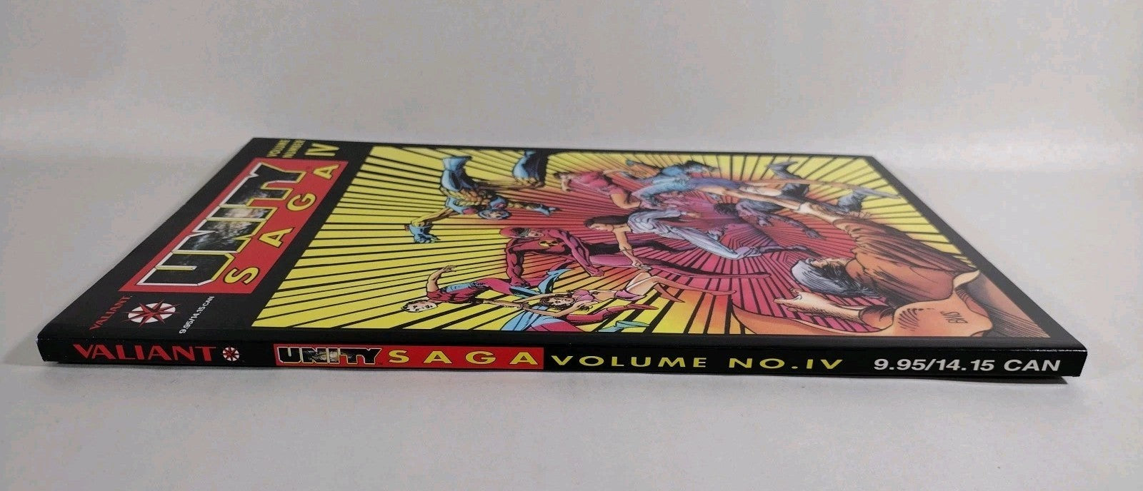 UNITY SAGA Vol 4 (1994) Valiant Bob Layton Jim Shooter TPB SC Very good
