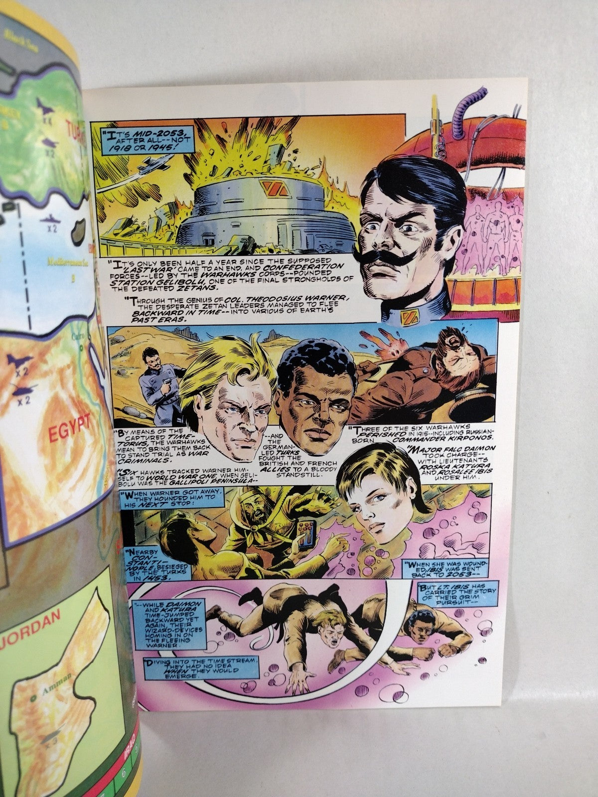 WARHAWKS (1990) Complete TSR Comic Module Series #1 2 3 4 VF-NM