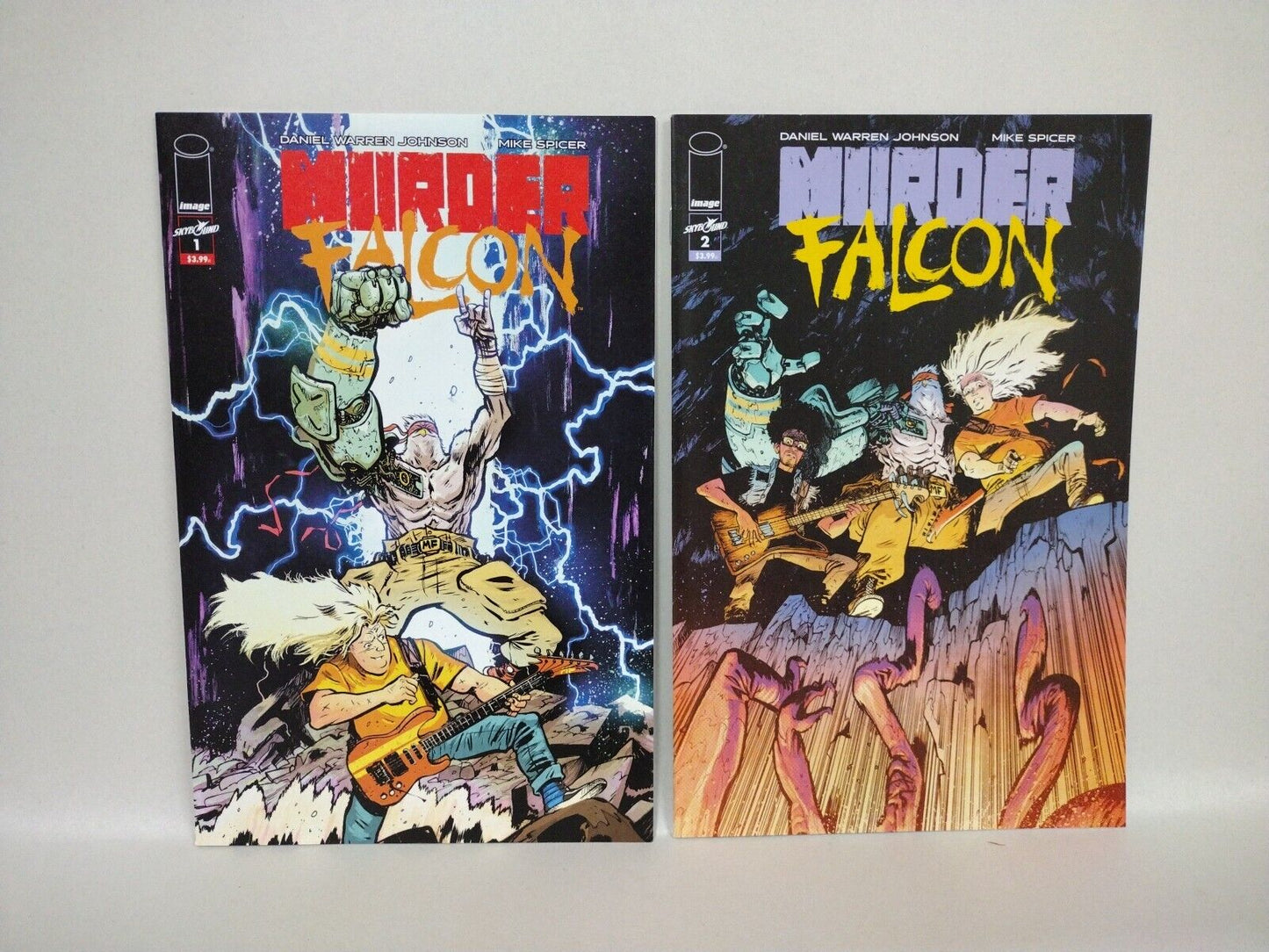 Murder Falcon (2018) Image Comic Lot #1 2 Daniel Warren Johnson 1st Print NM