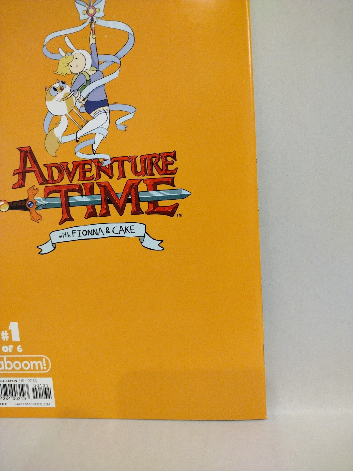 Adventure Time FIONNA & CAKE #1 (2013) Boom Studios Virgin Variant Cover D NM