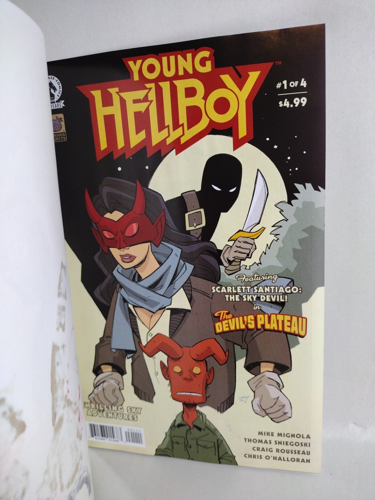 Young Hellboy #1 (2026) Dark Horse Sketch Cover W Original Dave Castr Art
