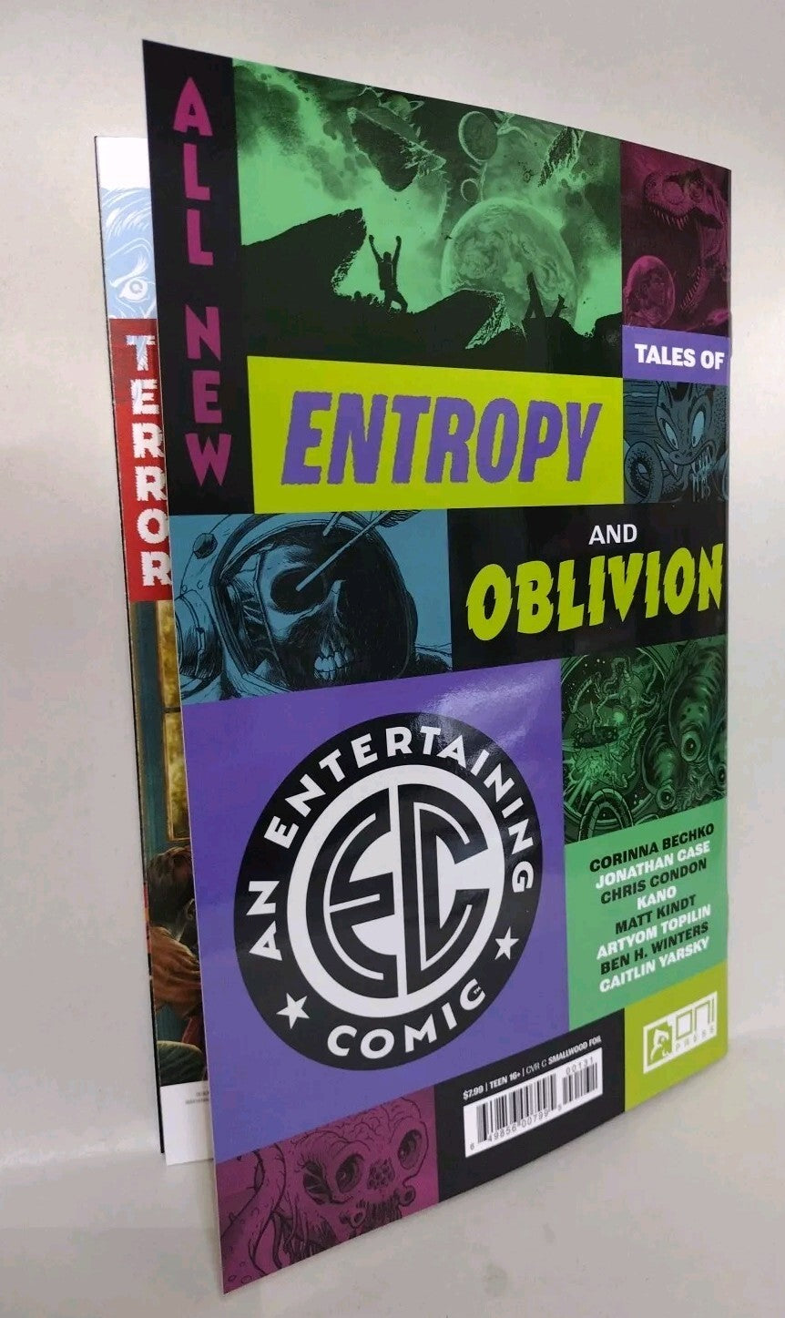 Cruel Universe #1 (2024) EC Comic Cover C Greg Smallwood Silver Foil Variant NM