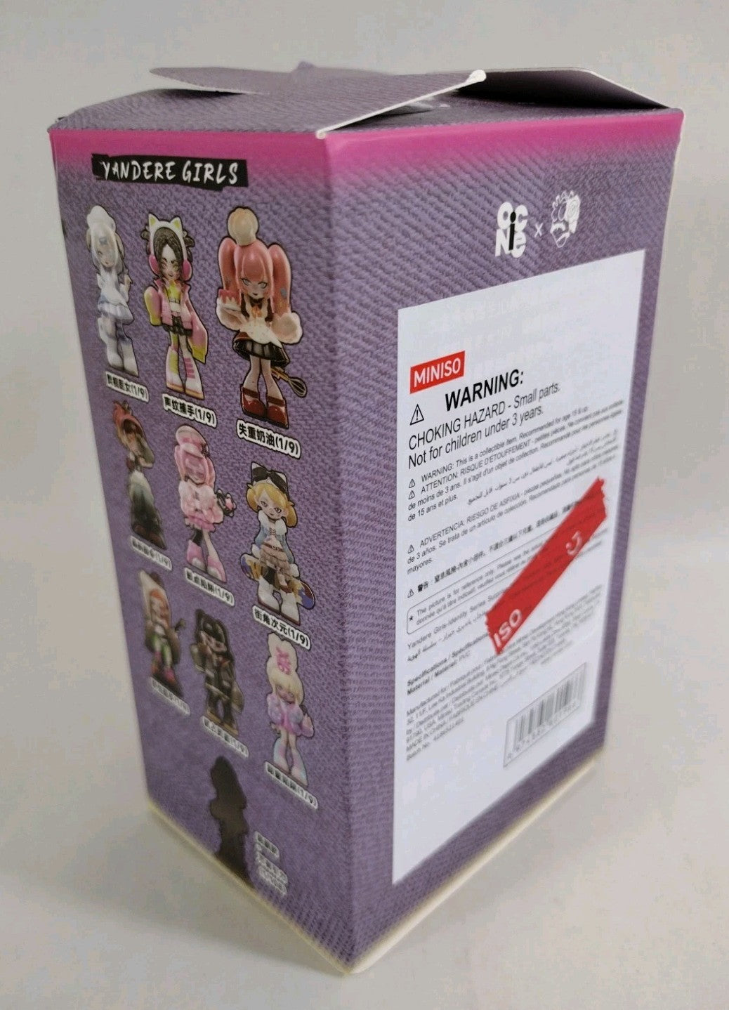 Yandere Girls Parasite ID Series Miniso Zone Street Blind Box