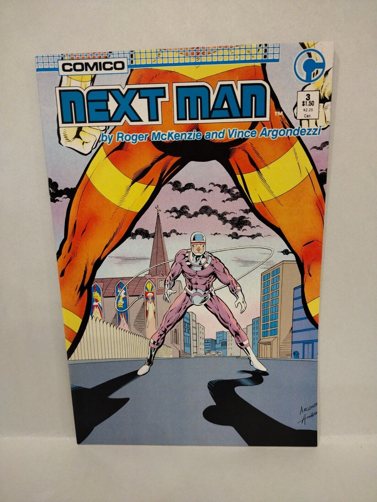 Next Man (1985) Comico Complete Set 1 2 3 4 5 1st Appearance Superhuman Cyborg