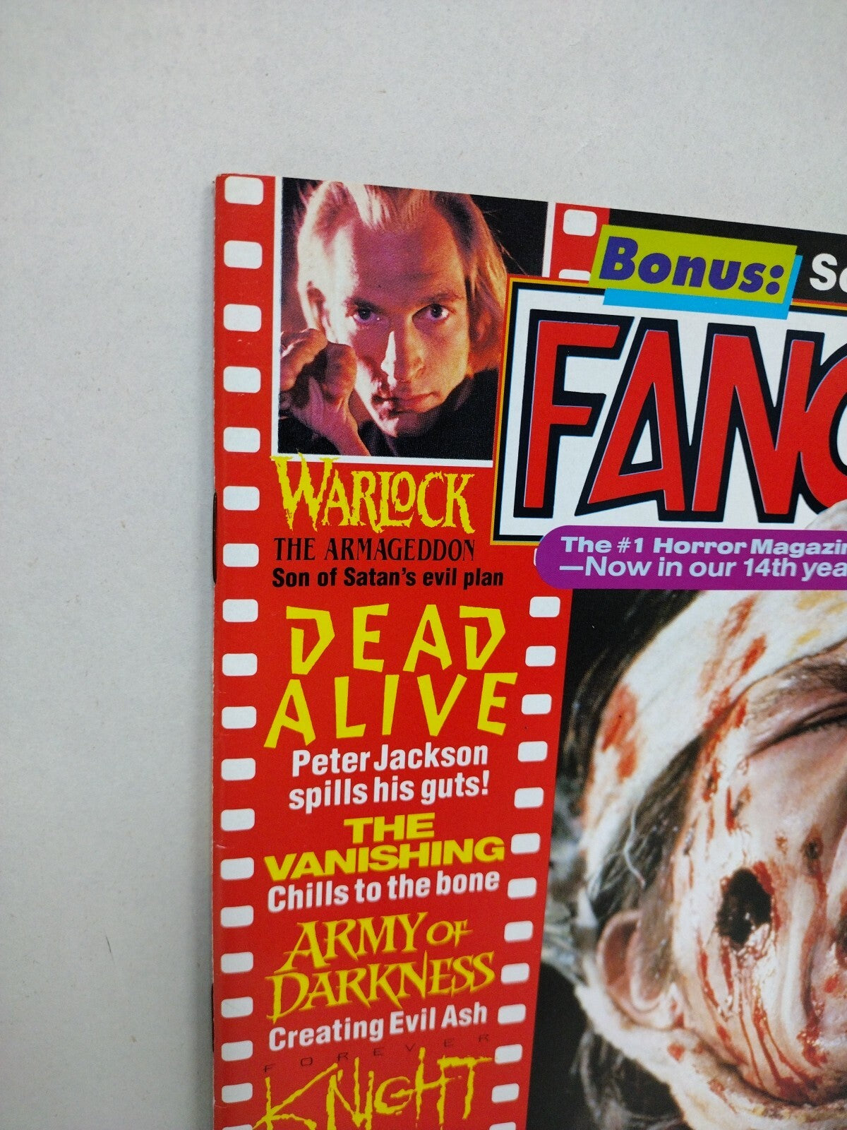 FANGORIA Magazine #121 (1993) Dark Half Dead Alive Warlock Armageddon AOD VF